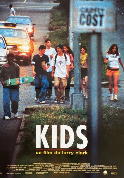 【Kids: A Film by Larry Clark】1995念初版 Kids | Les Cinémas du Grütli Genève